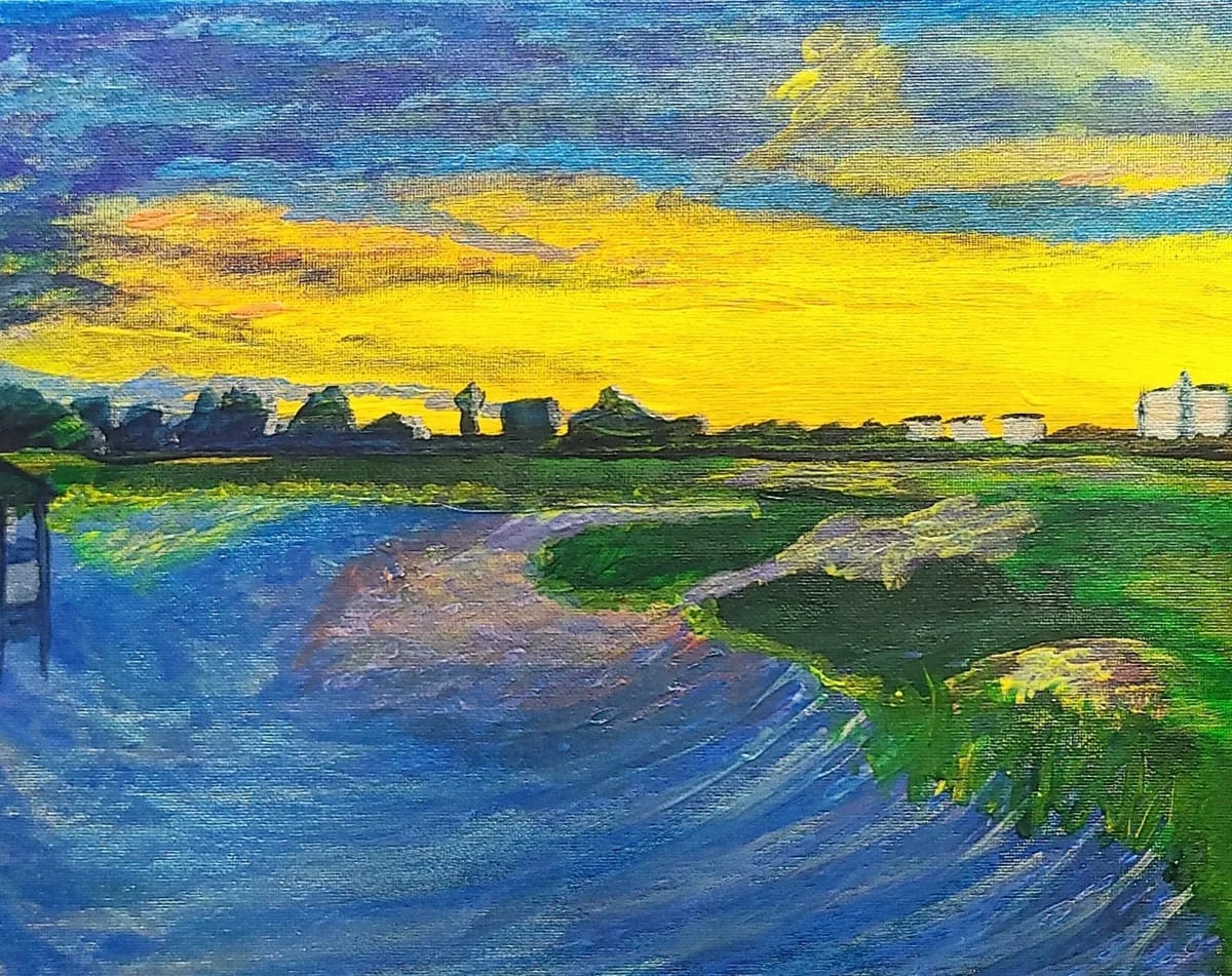 'Salisbury Bridge View of Marsh'
