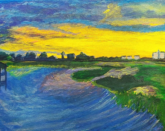 'Salisbury Bridge View of Marsh'