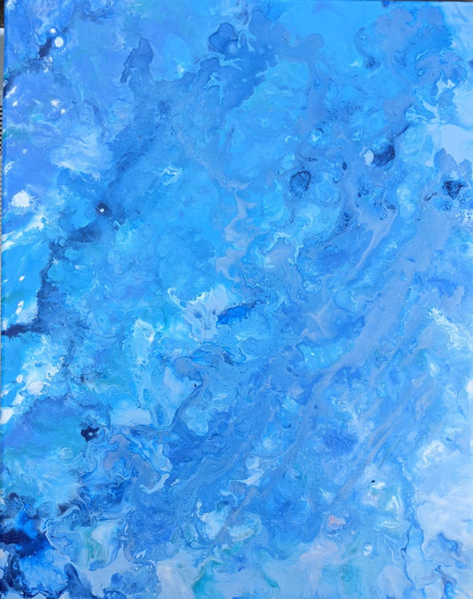 'High Seas' original acrylic painting